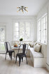 Sputnik Chandelier with 8 Socket Flush Mount Ceiling Light